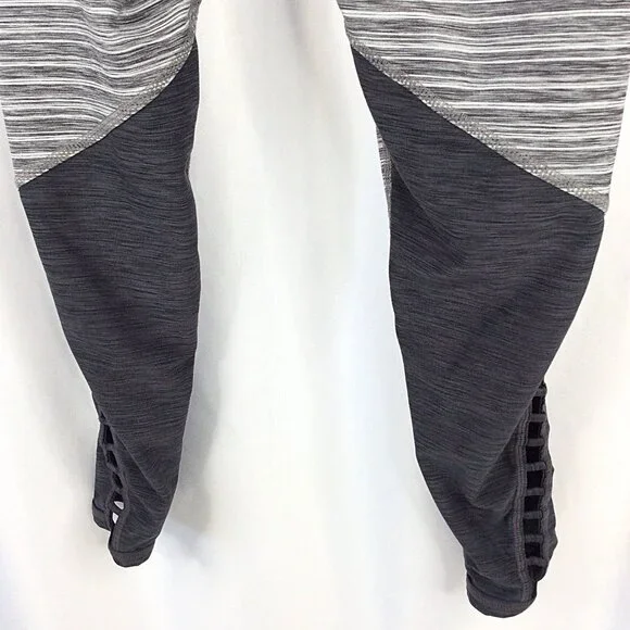 prAna Bohemio 7/8 Leggings Women's Size Small Gray Black - Picture 9 of 12